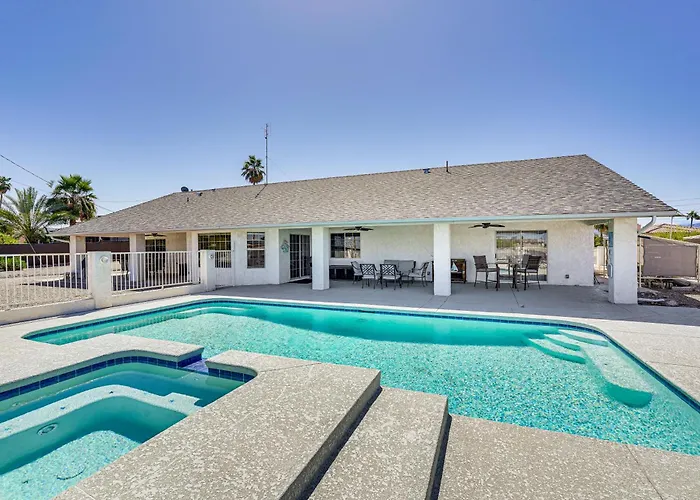 Lake Havasu City Home With Patios And Saltwater Pool!