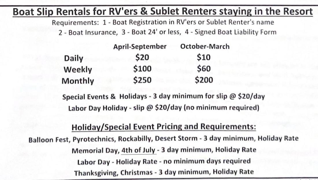 Paradise Pointe On The Island Boat Dock And View! * Lake Havasu City